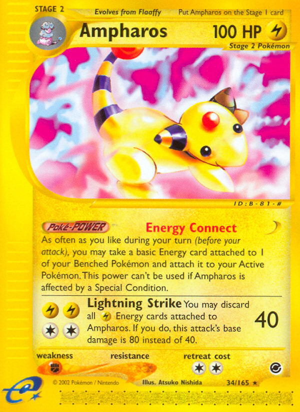 E-Series Expedition Ampharos #34/165
